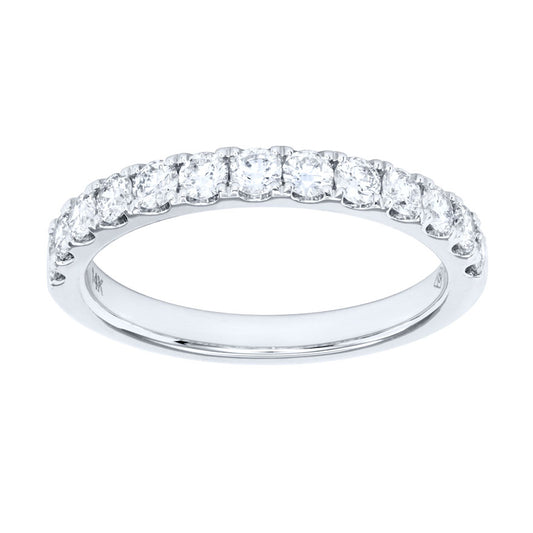 14K White Gold Diamond Anniversary Band (0.75 ct tw)