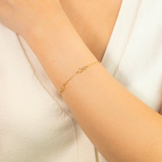 Love Bracelet in 10K Yellow Gold