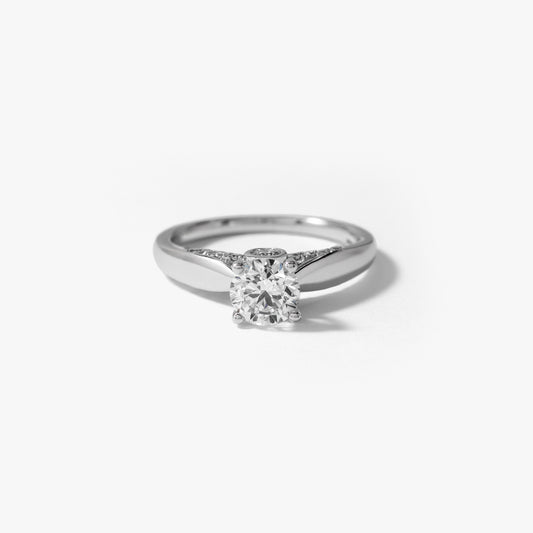 Diamond Engagement Ring in 14K White Gold (1.00 ct tw)