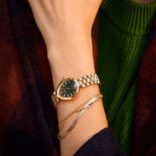 Citizen Eco-Drive L Rainell Green Dial  Watch | EM1203-57X